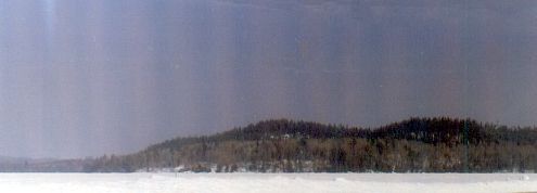 Place where Crow, Gull and Owl found first land