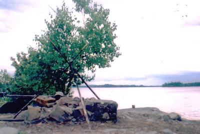 Rabbit island fire