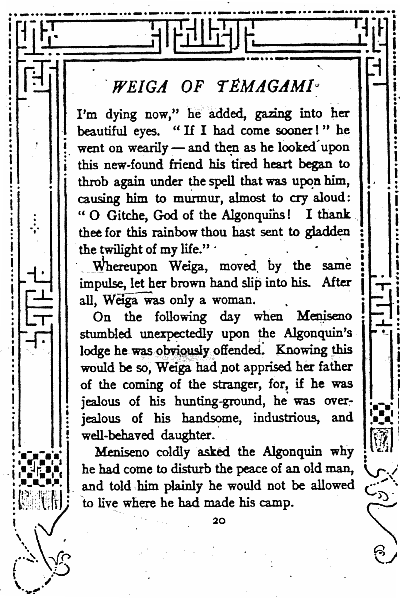 Weiga of Temagami, part 6