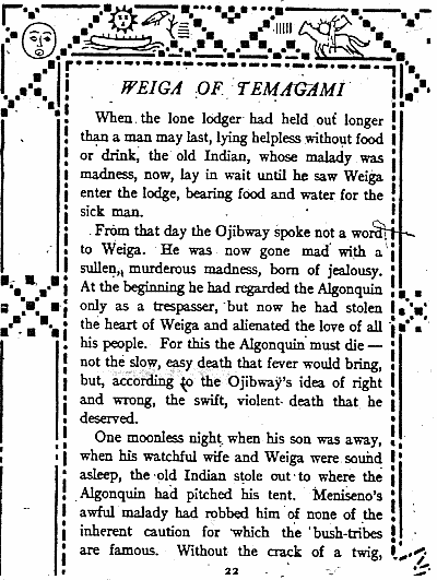 Weiga of Temagami, part 8